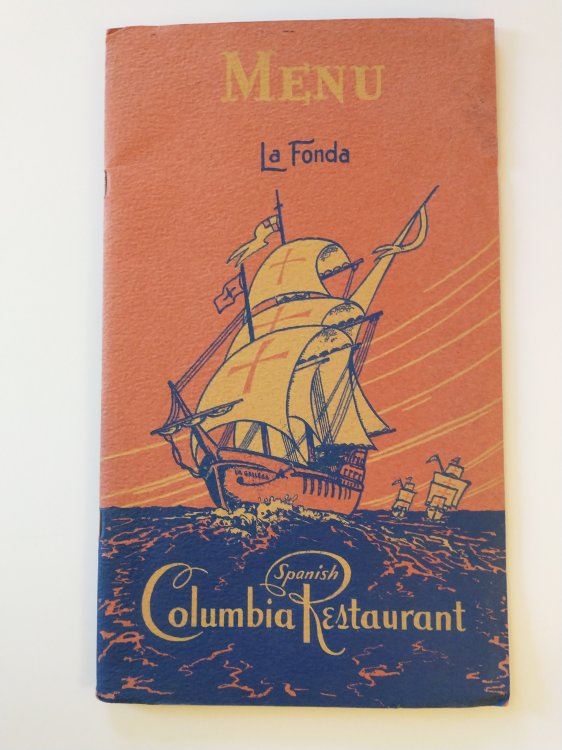 COLUMBIA SPANISH RESAURANT MENU